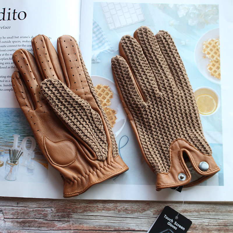 Leather Driving Glove - Sarung Tangan Kulit Domba Berkualitas Tinggi