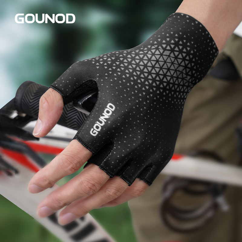 Workout Glove Gym - Sarung Tangan Tanpa Jari Bersepeda Memancing