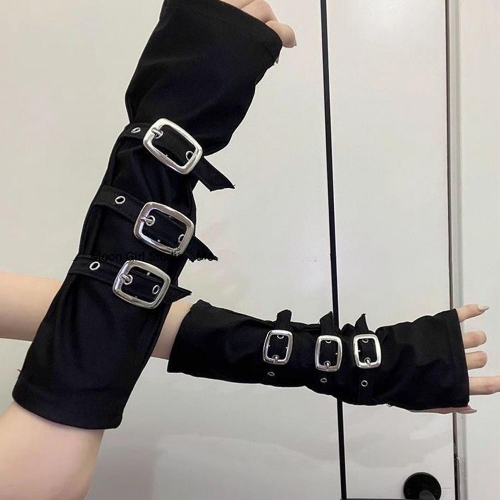 Fingerless Glove Knit - Sarung Tangan Tanpa Jari Penghangat Lengan