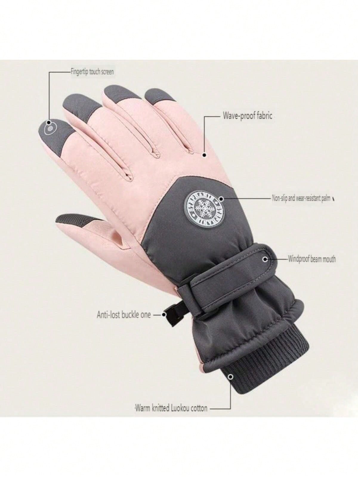 Winter Glove Insulated - 1 buah Sarung Tangan Ski Musim