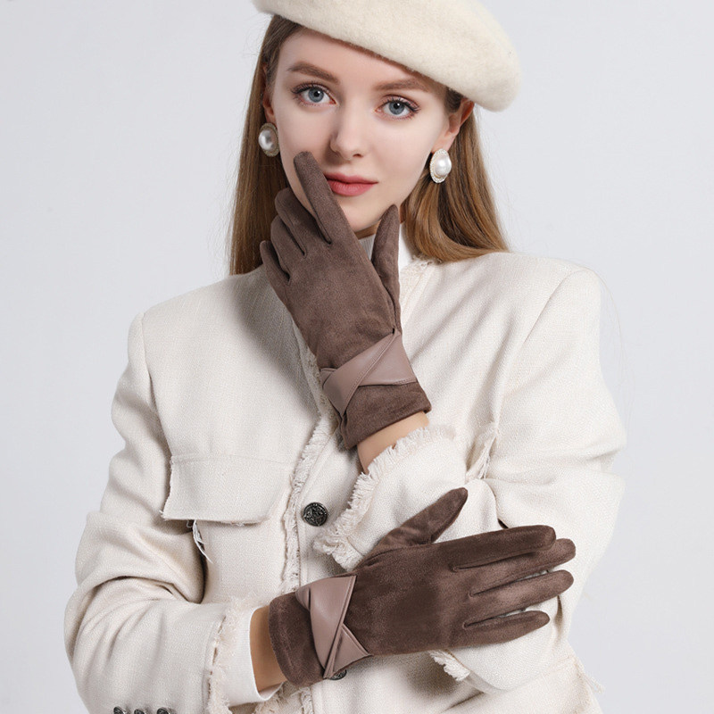 1 Pasang Sarung Tangan Suede U - Leather Driving Glove ulasan dan harga