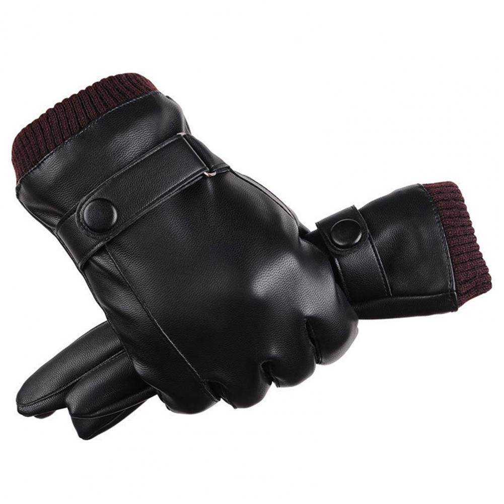 Sarung Tangan Kulit Imitasi La - Winter Glove Insulated ulasan dan harga