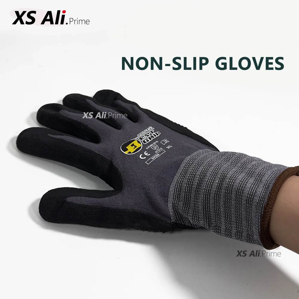 1/10 Pasang Sarung Tangan Busa - Nitrile Mechanic Glove ulasan dan harga
