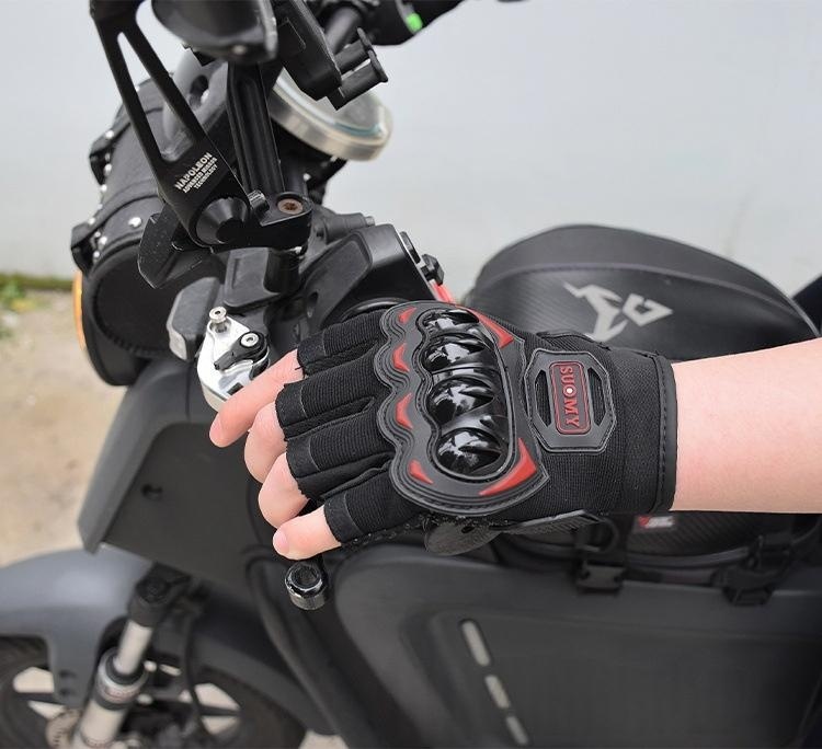 Sarung Tangan Setengah Jari un - Motorcycle Glove Knuckle ulasan dan harga