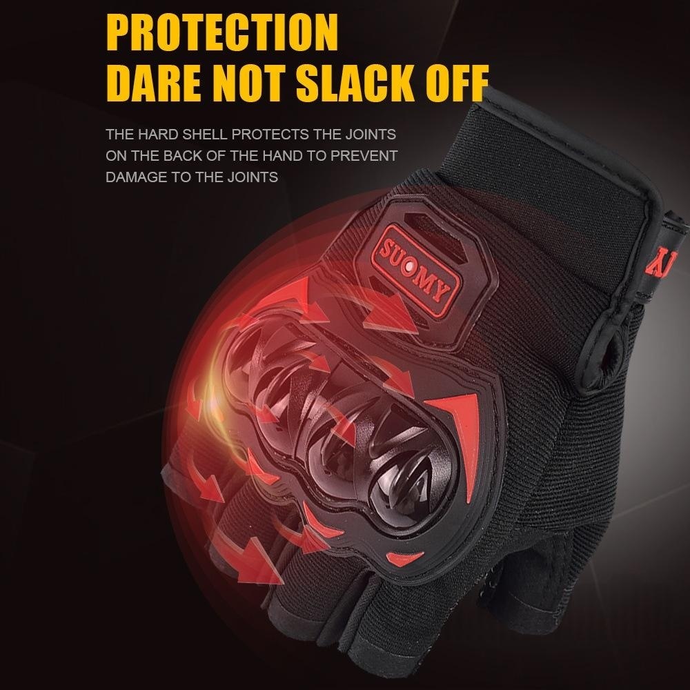 Sarung Tangan Setengah Jari un - Motorcycle Glove Knuckle ulasan dan harga