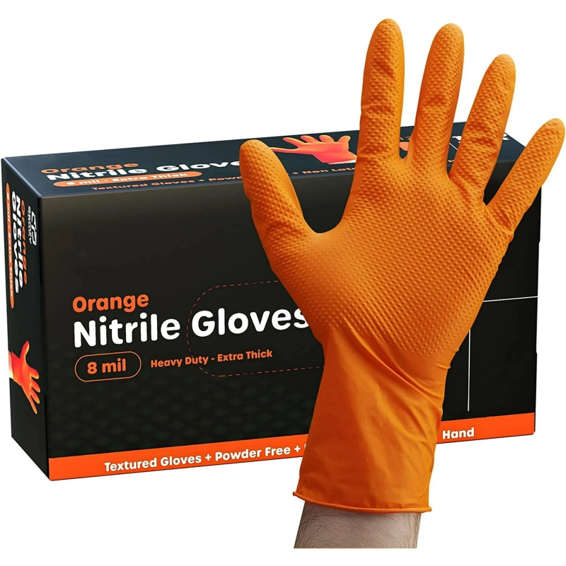 Sarung tangan nitril 8mil teba - Nitrile Mechanic Glove ulasan dan harga