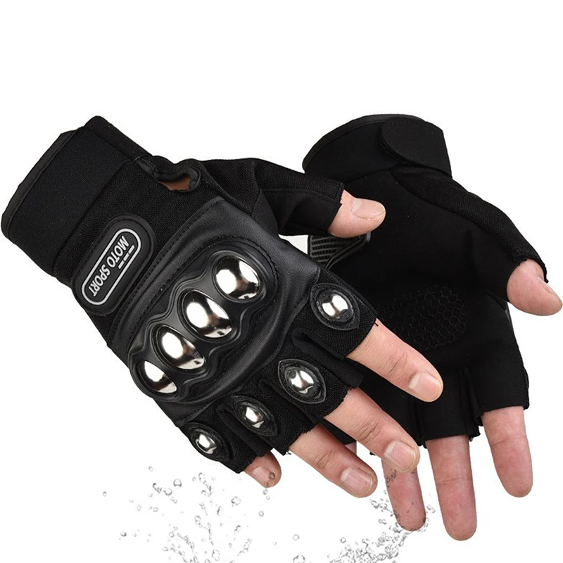 Sarung Tangan Motor Setengah J - Motorcycle Glove Knuckle ulasan dan harga