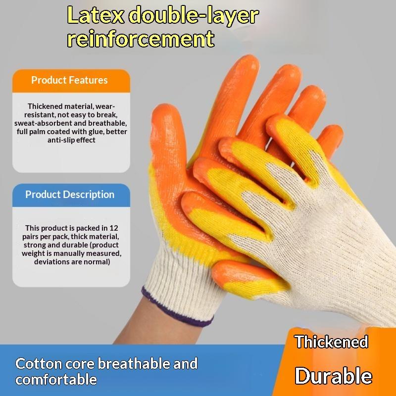 Sarung Tangan Kerja Anti Selip - Gardening Glove Waterproof ulasan dan harga